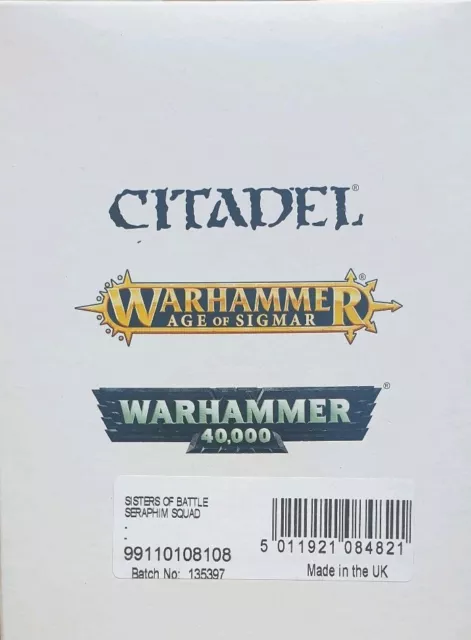 Warhammer 40k - Sisters of Battle - Seraphim - Squad Metal Oop