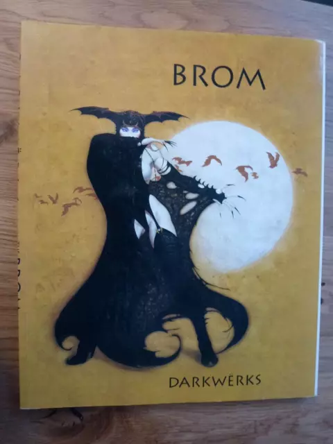 The Art of Brom ⭐ DARKWËRKS  Science-Fiction-Erotic-Gothic Artbook  Softcover