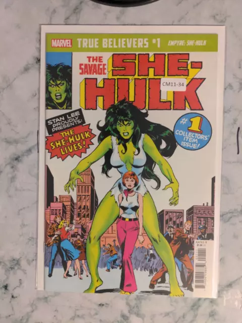 True Believers: Empyre - She-Hulk #1 One-Shot 9.8 Marvel Comic Book Cm11-34