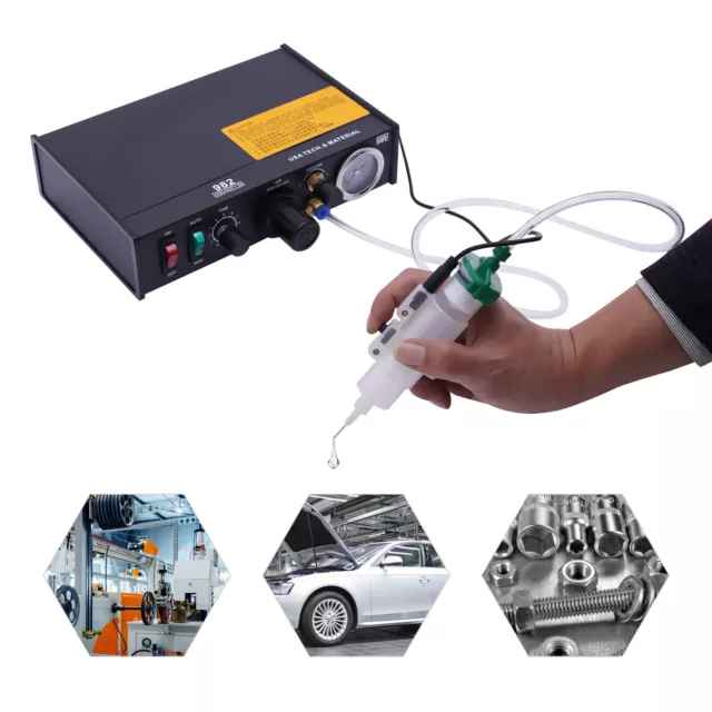 Semi-Automatic Glue Dropper 982 Pneumatic Dispensing Machine 0.01ML Drip 110V