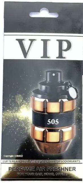 VIP CAR AIR Freshener Perfume Fragrance №33 Caribi Shalik £2.29