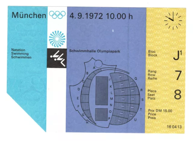 OLYMPICS 1972 München 0236 Deutschland