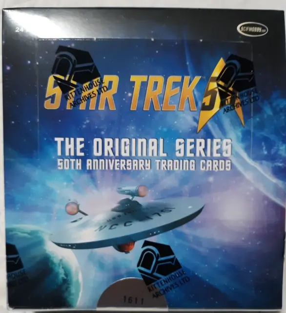 2016 Rittenhouse Star Trek The Original Series 50th Anniversary Sealed Box