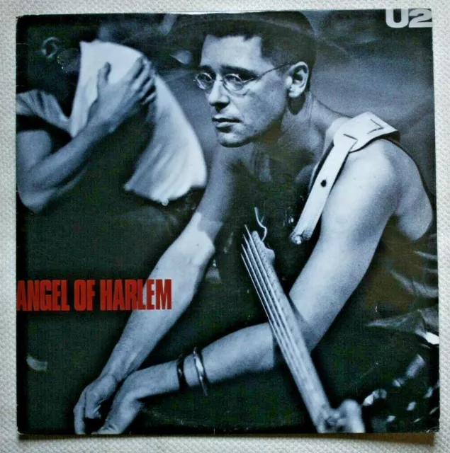 U2 - Angel Of Harlem - Vinyl 12" Italy 1988 Near Mint Cover VG+ Condition