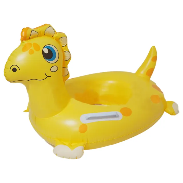 Swimming Ring For Kids Dinosaur Design Handle Cute Animals Leak Proof Training