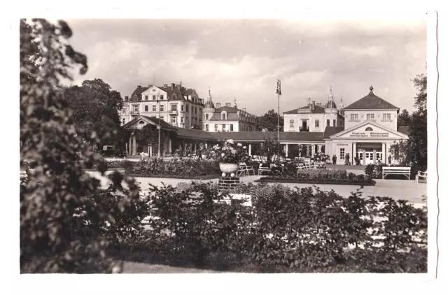 AK Foto Eger Franzensbad Neue Kolonade Inhalationsstation 1939