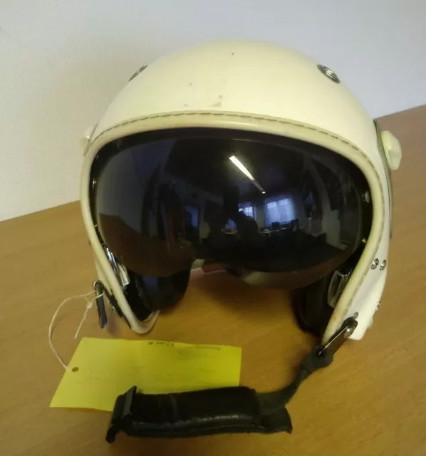 Gueneau 316 Casque D'Aviateur de Pilote Armée Phantom F-104 Hgu Mbu Blanc