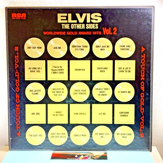 ELVIS THE OTHER Sides Worldwide Gold Award Hits Vol.2 Stereo