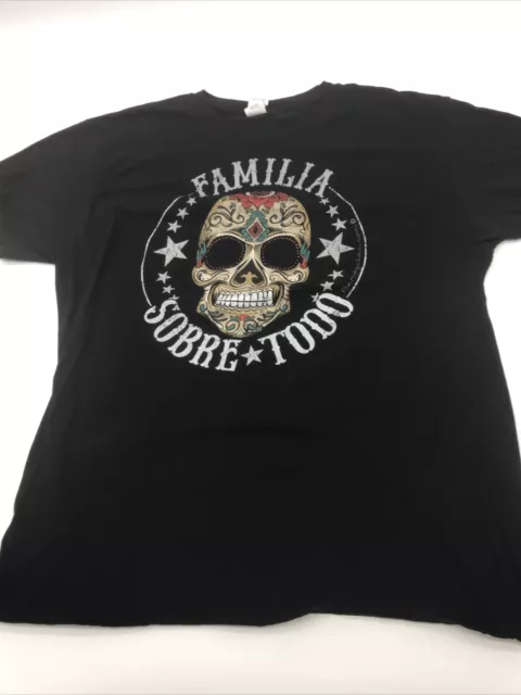 Familia Sobre Todo T-Shirt Adults X-Large Black..T212