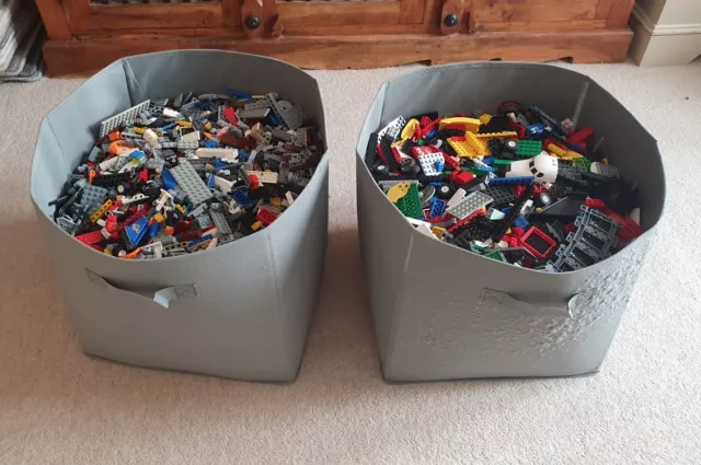 LEGO 1kg Job Lot - Genuine Bundle - Rare Pieces Included