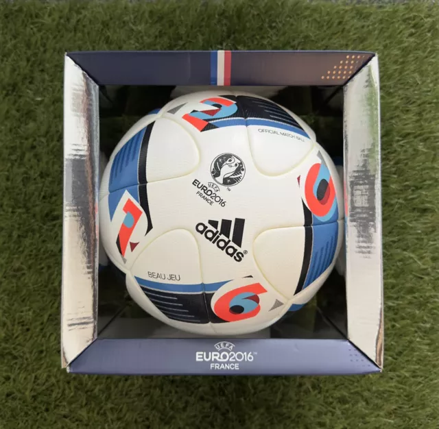 Adidas Official Match Ball Beau Jeu OMB Playball UEFA EURO 2016 Francia [AC5415]