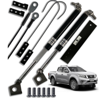 GRUNT 4X4 TAILGATE STRUT KIT SLOW DOWN EASY UP Nissan Navara D23 NP300 2014-2019