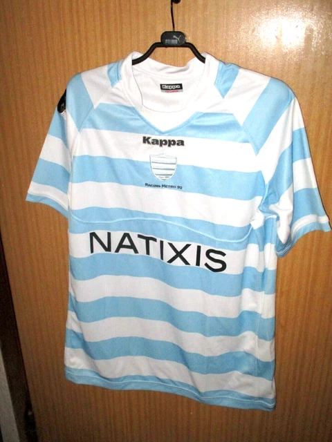MAILLOT SHIRT JERSEY ancien RACING METRO PARIS 92 KAPPA RUGBY 2011 2012 EUR 49 99 PicClick FR