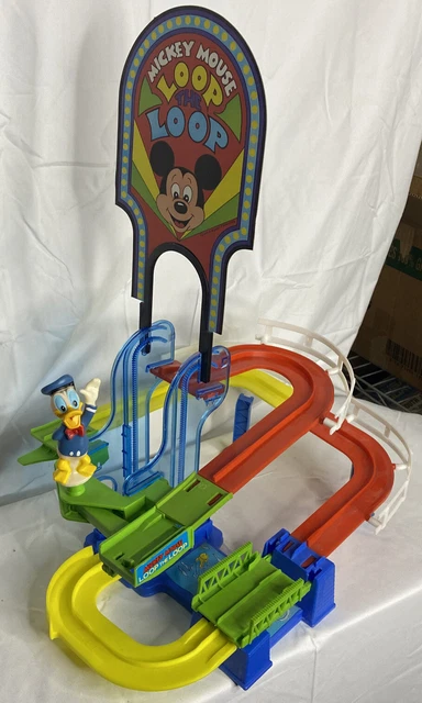 Loop The Loop Set. Amazon VINTAGE WALT DISNEYS Mickey Mouse Loop the Loop Roller Coaster Play set ...