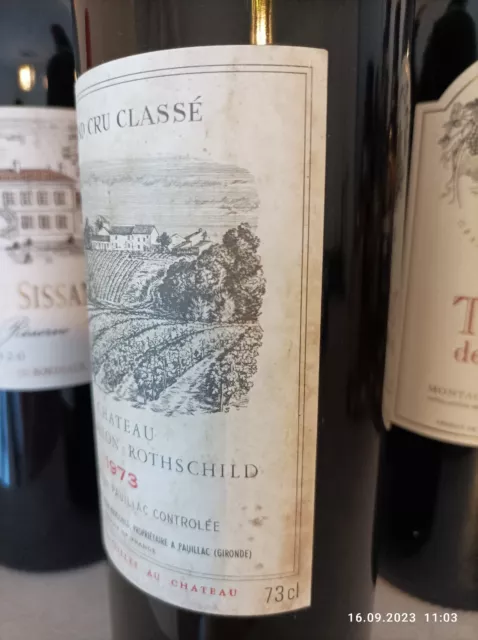 1973 Château Duhart-Milon Rothschild Grand Cru Classé Pauillac Lafite Bordeaux 3