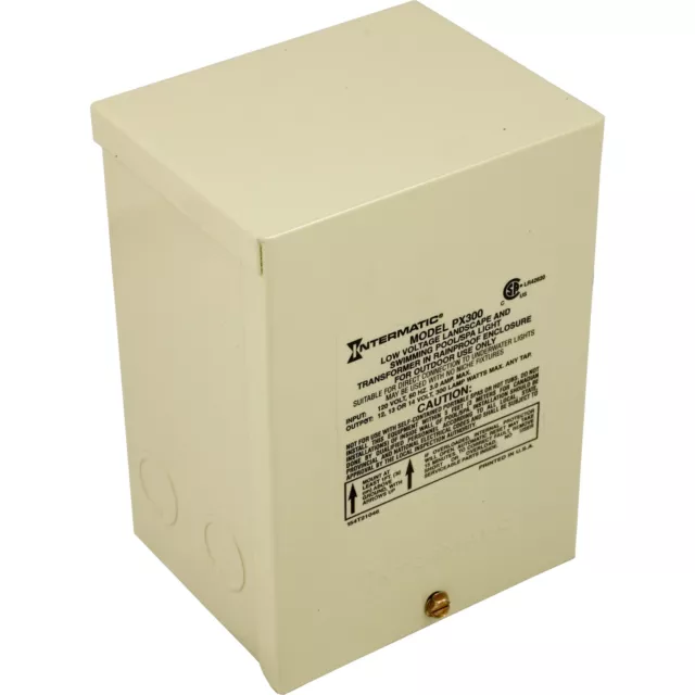 Intermatic PX300 Transformer With Automatic Circuit Breaker 12V 300W