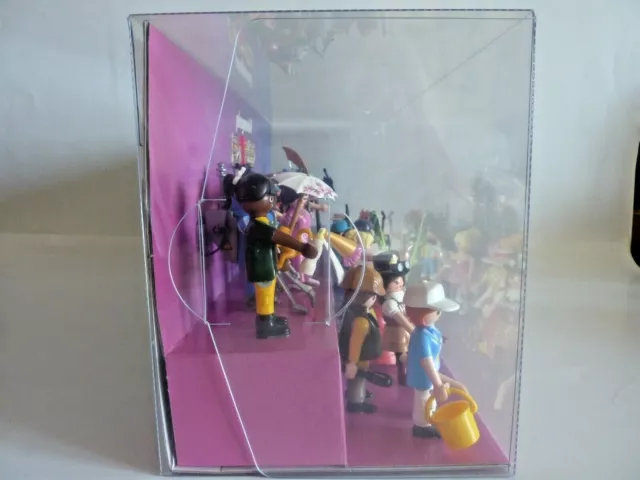 Playmobil 24 Figures Serie 16 Showcase Schaukasten Diorama Display 70159 & 70160 3