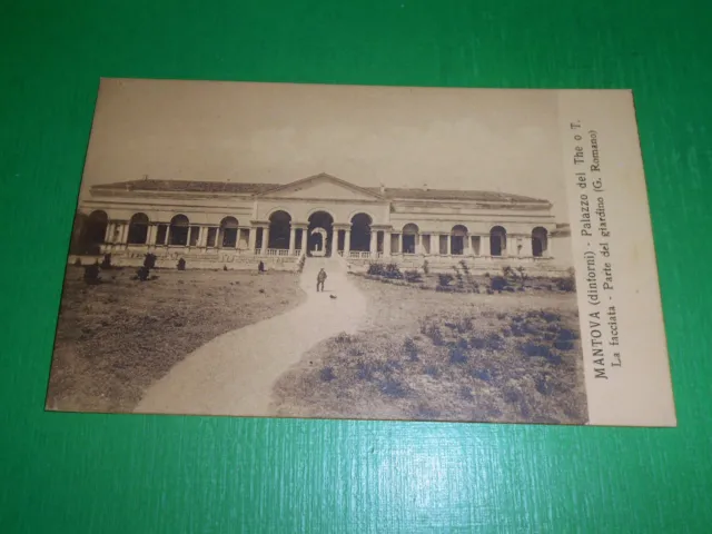 Cartolina Mantova ( dintorni ) - Palazzo del The - La facciata 1925 ca
