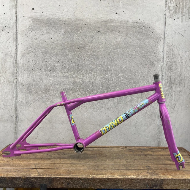 DYNO DETOUR FRAME Set Old School BMX Freestyle Fork DTour GT Lavender