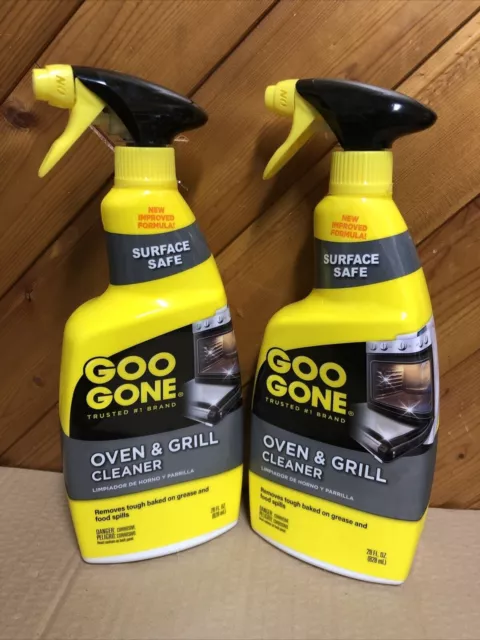 Goo Gone Oven and Grill Cleaner 28 OZ Removes Tough Baked On