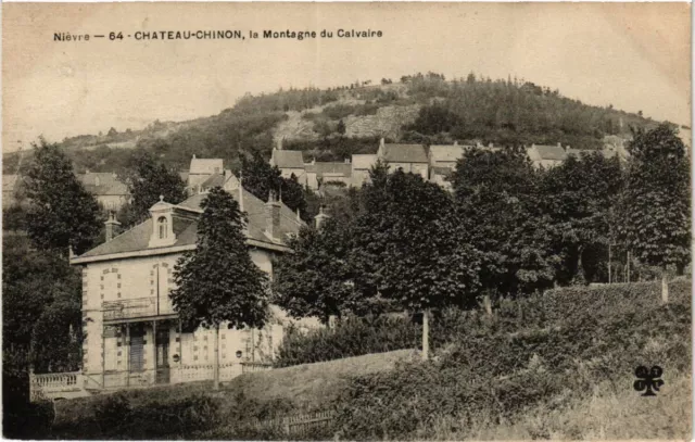 CPA CHATEAU-CHINON le Montagne du Calvaire (518082)