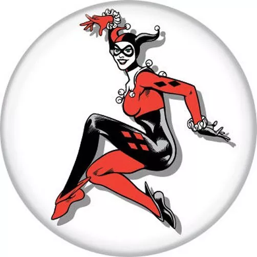 DC Comics Batman Harley Quinn Licensed 1.25 Inch Button 82605