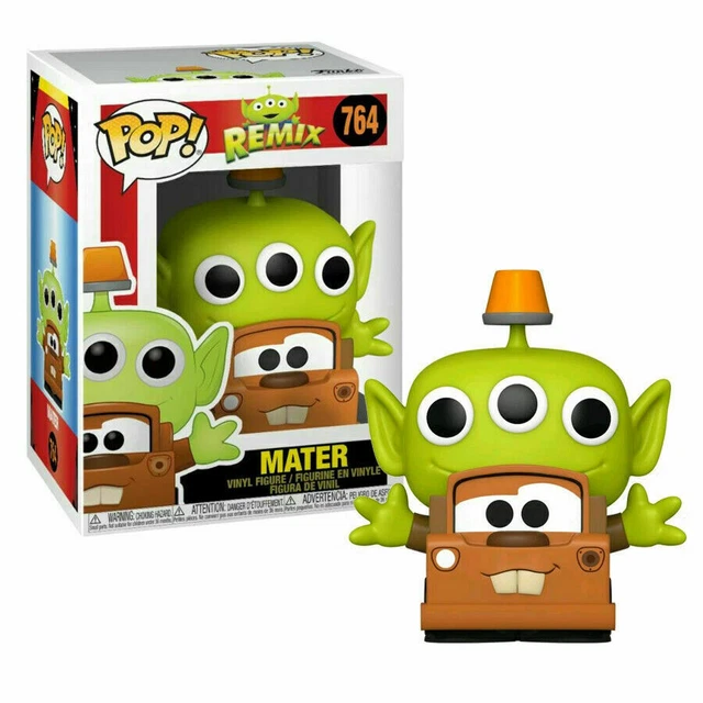 Disney Pixar Remix Alien : Disney Cars- Mater 3.75" Pop Vinyl Figure Funko 764