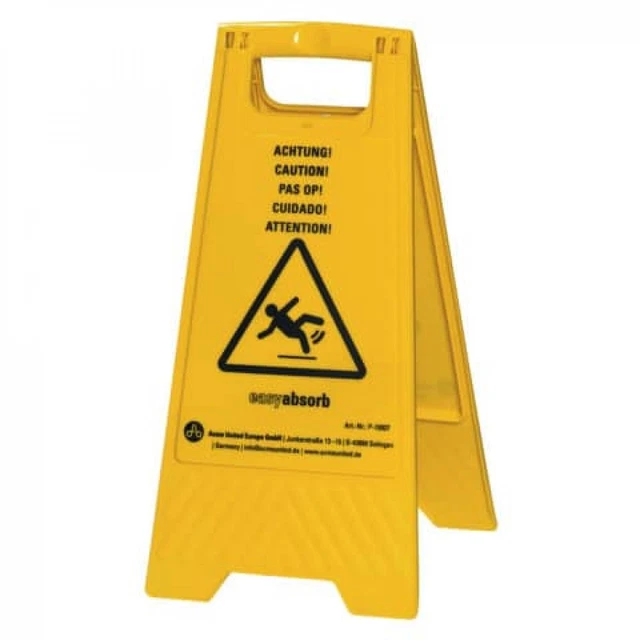 Warnaufsteller Achtung gelb schwarz easyabsorb P-10007 (4027521515802)