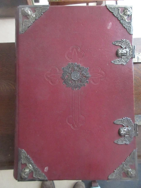 Sakrales Messbuch, Altarbuch, Missale Romanum ,RELig. Prachtband,  KLeve