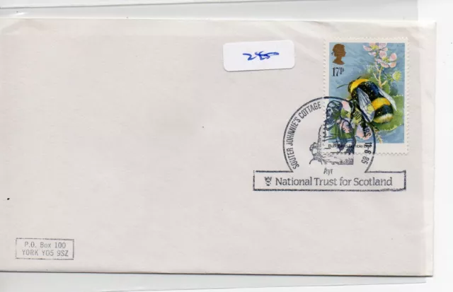 GB - Event Cover Plain (EV240) 1985 -  Nat Trust. Souter Johnnies Cottage, Ayr