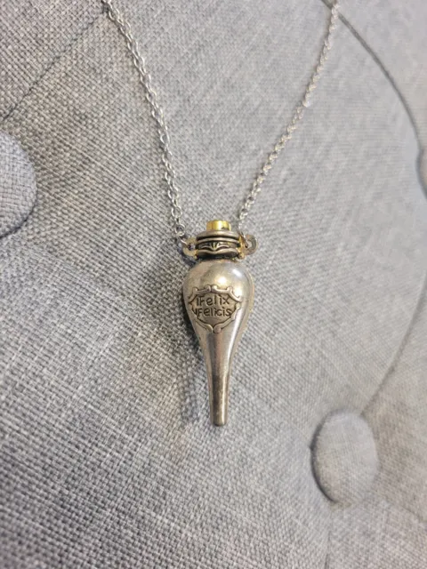 Silberfarbene Felix Felicis Kette Harry Potter Merchandise