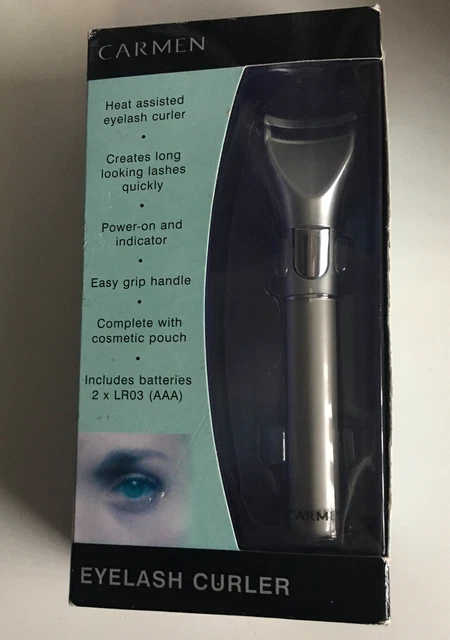 CARMEN HEATED ASSISTED Eyelash Curler New 29.99 PicClick UK