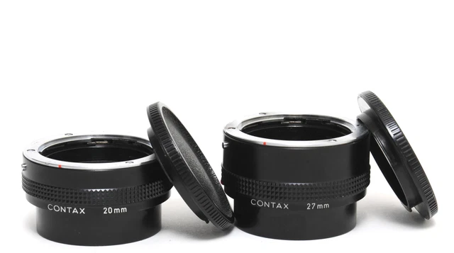 Contax Extension Tube Set 20mm and 27mm