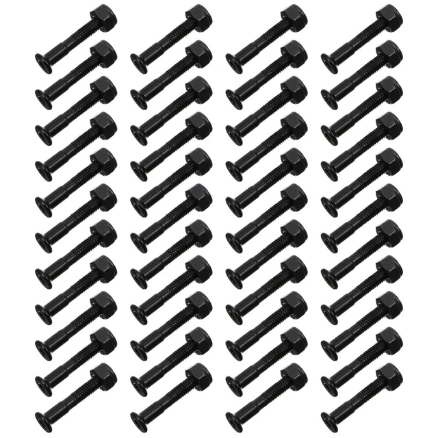 40 Sets Borchie Per Ponte Skateboard Dadi Bulloni Componente Vite