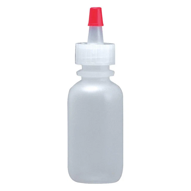 SP SCIENCEWARE F11637-0001 Dispensing Bottle,30mL,Narrow,PK12