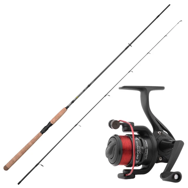 Raubfischangeln Allround Combo Angelset. Spro Rute 2,40m 30-80g & Rolle & Schnur