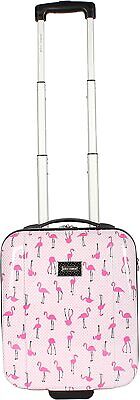 Betsey Johnson - 15" Hard Side Hand Luggage with 2 Rollers for Under Seat