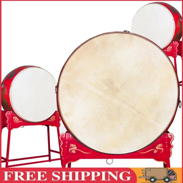 Drum Goat Skin Head for African Tambourine Percussion Drum Part (Diameter 300mm)