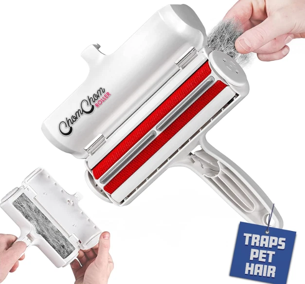 Chom Chom Roller Pet Hair Remover and Reusable Lint Roller
