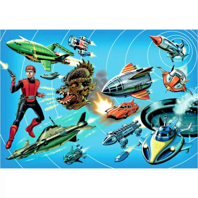 Gerry Anderson Stingray - Thunderbirds Rare Hd A3 Print - Free Next Day Delivery