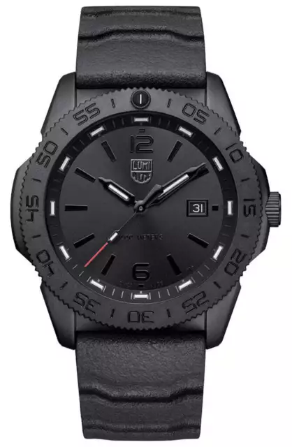 Luminox Pacific Diver Ion Chapa Acero Caucho Negro Cuarzo Reloj de Hombre