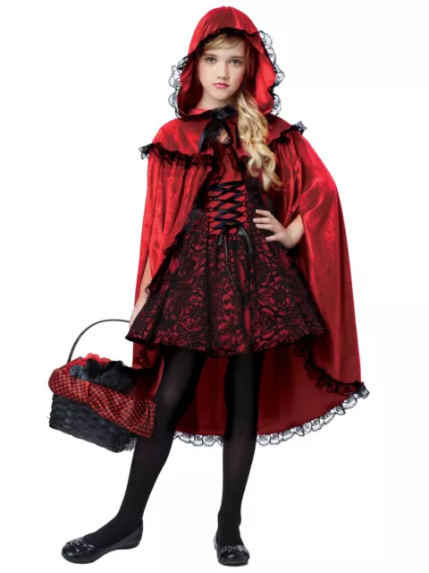 Deluxe Little Red Riding Hood Fairytale Storybook Book Week Girls Costume