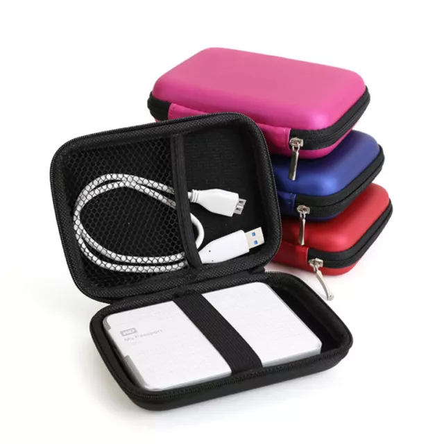 Hand Carry Case Storage Cover Pouch for PowerBank USB External HDD Hard Disk AU