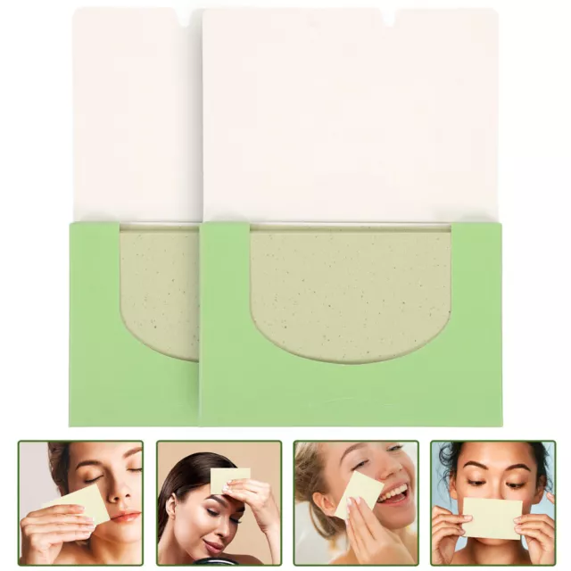 200 Pcs Blotting Papers Oily Skin Facial Face Cleaning Men Women Care Products