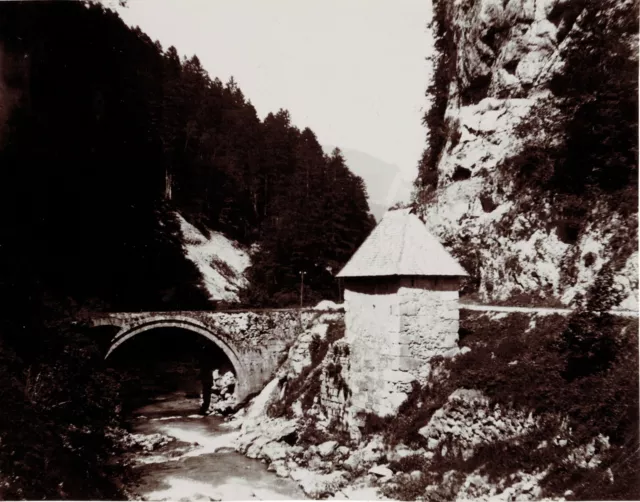 France 1907 Isere Saint Pierre De Chartreuse Old Bridge Du Grand Logis
