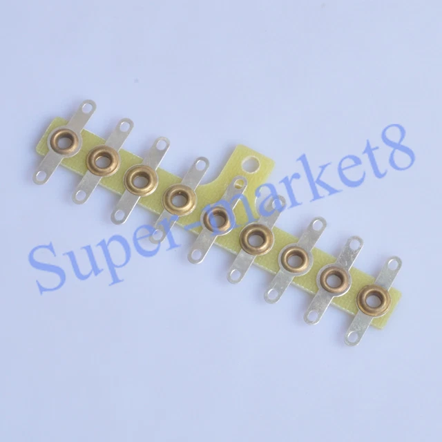 4pcs Terminal Tag Strip 9Lug Turret Board FR4 Brass Guitar Tube Amp Audio DIY