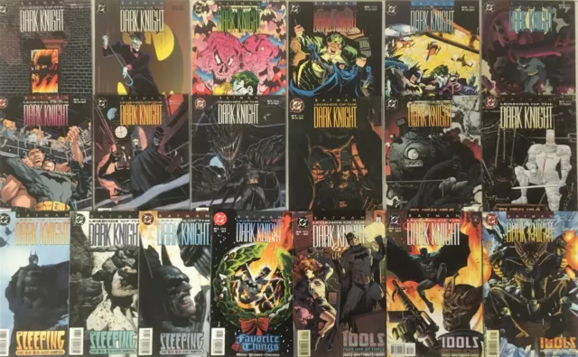 Batman: Legends of the Dark Knight 19 comic lot/run # 64 to 82 VF/NM