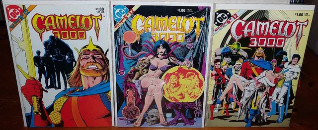 Camelot 3000 #3 #5-7 #9-12 Of 12 DC Comics Mike Barr Brian Bolland 1982 Lot of 8