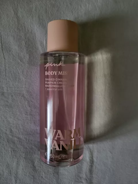 Victoria's Secret Warm Vanilla BODY SPRAY 250ml Neu Feine VANILLE