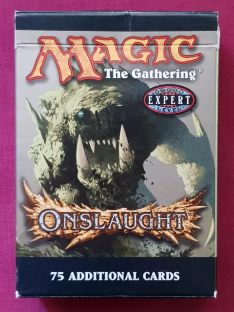 Magic The Gathering ONSLAUGHT Empty Tournament Starter Deck Box MTG NO CARDS!